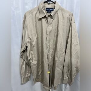 Men’s Ralph Lauren Sz Large button up long sleeve shirt